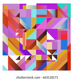 Trendy geometric elements memphis greeting cards design. Retro style texture, pattern and elements. Modern abstract design poster and cover template