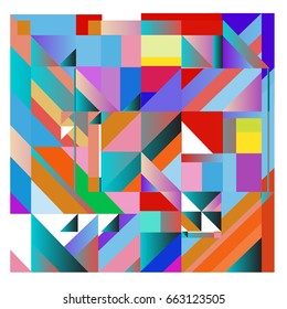 Trendy geometric elements memphis greeting cards design. Retro style texture, pattern and elements. Modern abstract design poster and cover template