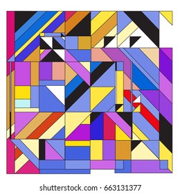 Trendy geometric elements memphis greeting cards design. Retro style texture, pattern and elements. Modern abstract design poster and cover template
