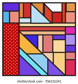 Trendy geometric elements memphis greeting cards design. Retro style texture, pattern and elements. Retro abstract pattern poster and cover design template for summer holiday season.
