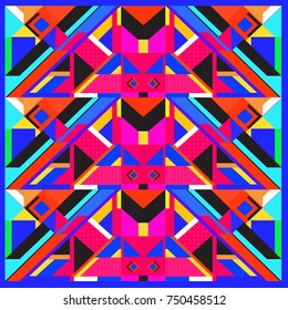 Trendy geometric elements memphis greeting cards design. Retro style texture, pattern and elements. Modern abstract design poster and cover template
