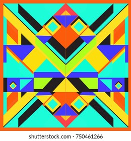 Trendy geometric elements memphis greeting cards design. Retro style texture, pattern and elements. Modern abstract design poster and cover template
