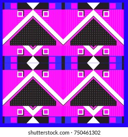 Trendy geometric elements memphis greeting cards design. Retro style texture, pattern and elements. Modern abstract design poster and cover template
