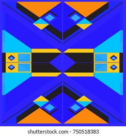 Trendy geometric elements memphis greeting cards design. Retro style texture, pattern and elements. Modern abstract design poster and cover template