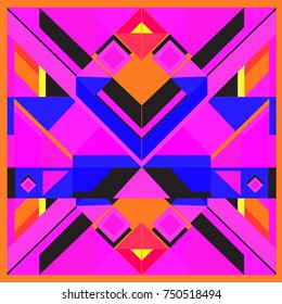 Trendy geometric elements memphis greeting cards design. Retro style texture, pattern and elements. Modern abstract design poster and cover template