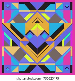 Trendy geometric elements memphis greeting cards design. Retro style texture, pattern and elements. Modern abstract design poster and cover template