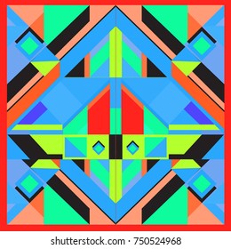 Trendy geometric elements memphis greeting cards design. Retro style texture, pattern and elements. Modern abstract design poster and cover template