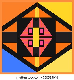 Trendy geometric elements memphis greeting cards design. Retro style texture, pattern and elements. Modern abstract design poster and cover template
