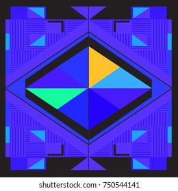 Trendy geometric elements memphis greeting cards design. Retro style texture, pattern and elements. Modern abstract design poster and cover template