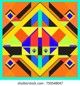 Trendy geometric elements memphis greeting cards design. Retro style texture, pattern and elements. Modern abstract design poster and cover template