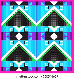Trendy geometric elements memphis greeting cards design. Retro style texture, pattern and elements. Modern abstract design poster and cover template