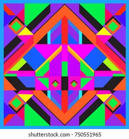 Trendy geometric elements memphis greeting cards design. Retro style texture, pattern and elements. Modern abstract design poster and cover template