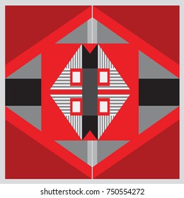 Trendy geometric elements memphis greeting cards design. Retro style texture, pattern and elements. Modern abstract design poster and cover template