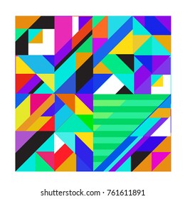 Trendy geometric elements memphis greeting cards design. Retro style texture, pattern and elements. Modern abstract design poster and cover template