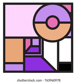 Trendy geometric elements memphis greeting cards design. Retro style texture, pattern and elements. Modern abstract design poster and cover template