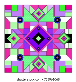 Trendy geometric elements memphis greeting cards design. Retro style texture, pattern and elements. Modern abstract design poster and cover template