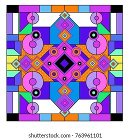 Trendy geometric elements memphis greeting cards design. Retro style texture, pattern and elements. Modern abstract design poster and cover template
