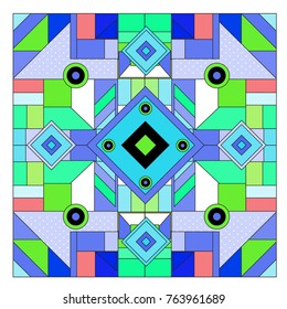 Trendy geometric elements memphis greeting cards design. Retro style texture, pattern and elements. Modern abstract design poster and cover template