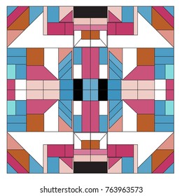 Trendy geometric elements memphis greeting cards design. Retro style texture, pattern and elements. Modern abstract design poster and cover template