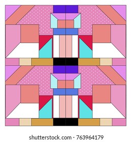 Trendy geometric elements memphis greeting cards design. Retro style texture, pattern and elements. Modern abstract design poster and cover template