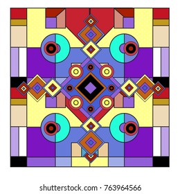 Trendy geometric elements memphis greeting cards design. Retro style texture, pattern and elements. Modern abstract design poster and cover template