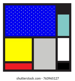 Trendy geometric elements memphis greeting cards design. Retro style texture, pattern and elements. Modern abstract design poster and cover template