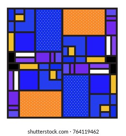 Trendy geometric elements memphis greeting cards design. Retro style texture, pattern and elements. Modern abstract design poster and cover template