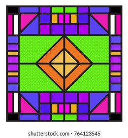Trendy geometric elements memphis greeting cards design. Retro style texture, pattern and elements. Modern abstract design poster and cover template