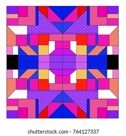 Trendy geometric elements memphis greeting cards design. Retro style texture, pattern and elements. Modern abstract design poster and cover template