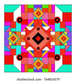 Trendy geometric elements memphis greeting cards design. Retro style texture, pattern and elements. Modern abstract design poster and cover template