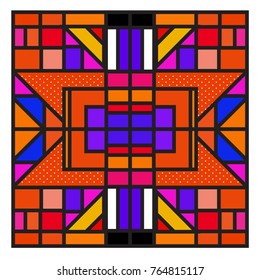 Trendy geometric elements memphis greeting cards design. Retro style texture, pattern and elements. Modern abstract design poster and cover template