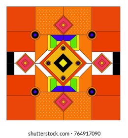 Trendy geometric elements memphis greeting cards design. Retro style texture, pattern and elements. Modern abstract design poster and cover template
