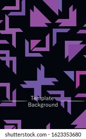 Trendy geometric elements. Retro style texture, pattern and geometric elements. Modern abstract design poster, cover, card design
