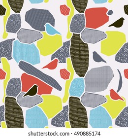 Trendy geometric elements. Retro style texture, pattern and geometric elements. Modern abstract design poster, cover, card design.