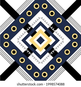Trendy geometrische, nahtlose Muster für Modedruck, Geschenkpapier, Tapete etc.