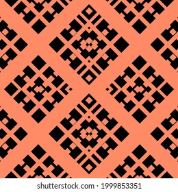 Trendy geometric ethnic seamless pattern for fashion print, wallpaper, gift wrapping paper etc.