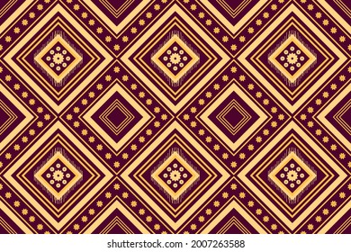 Trendy geometric ethnic seamless pattern for fashion print, wallpaper, gift wrapping paper etc.