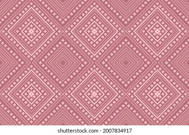 Trendy geometric ethnic seamless pattern for fashion print, wallpaper, gift wrapping paper etc.