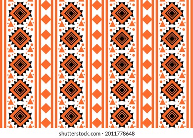 Trendy geometric ethnic seamless pattern for fashion print, wallpaper, gift wrapping paper etc. 