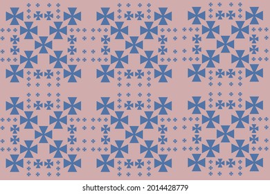 Trendy geometric ethnic seamless pattern for fashion print, wallpaper, gift wrapping paper etc.