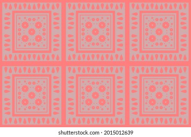 Trendy geometric ethnic seamless pattern for fashion print, wallpaper, gift wrapping paper etc.