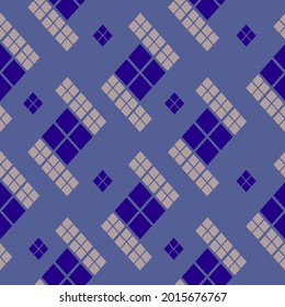 Trendy geometric ethnic seamless pattern for fashion print, wallpaper, gift wrapping paper etc.