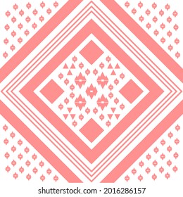 Trendy geometric ethnic seamless pattern for fashion print, wallpaper, gift wrapping paper etc.