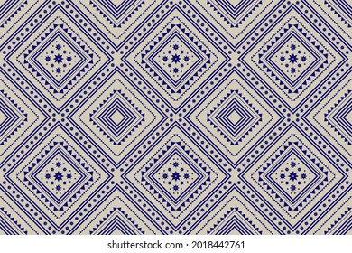 Trendy geometric ethnic seamless pattern for fashion print, wallpaper, gift wrapping paper etc.