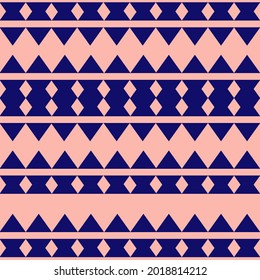 Trendy geometric ethnic seamless pattern for fashion print, wallpaper , gift wrapping paper etc.
