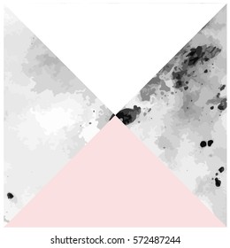 Trendy geometric flat pattern, textured abstract background for brochure, flyer or presentations design, vector illustration. Design for poster, card, invitation, wedding invitation