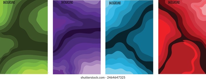 trendy geometric and fluid abstract  background. Use for poster, cover, social media story, banner, fabric print,liquid.magazine covers, tabloids,paper art