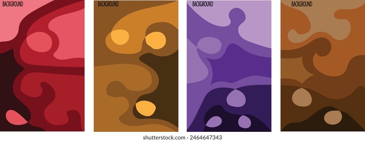 trendy geometric and fluid abstract  background. Use for poster, cover, social media story, banner, fabric print,liquid.magazine covers, tabloids,paper art