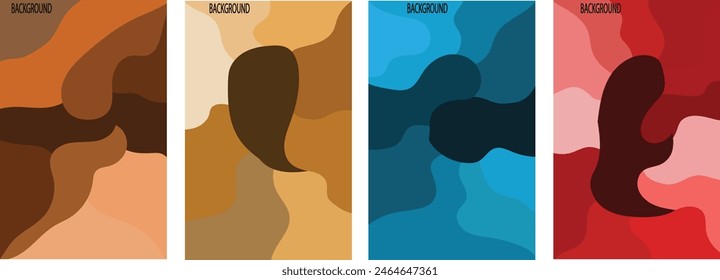 trendy geometric and fluid abstract  background. Use for poster, cover, social media story, banner, fabric print,liquid.magazine covers, tabloids,paper art