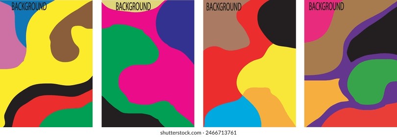 trendy geometric and fluid abstract  background. Use for poster, cover, social media story, banner, fabric print,liquid.magazine covers, tabloids,paper art
